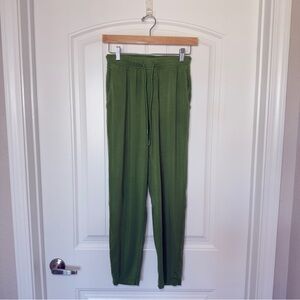 Jambys XS Long Jambys Forest Green Modal Blend Unisex Pants Pockets